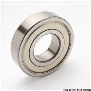 6 mm x 19 mm x 9,8 mm  Timken 36KL deep groove ball bearings