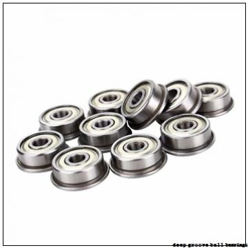 30,1625 mm x 62 mm x 38,1 mm  KOYO RB206-19 deep groove ball bearings