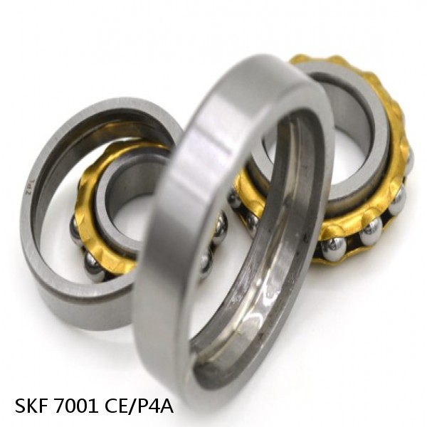 7001 CE/P4A SKF High Speed Angular Contact Ball Bearings