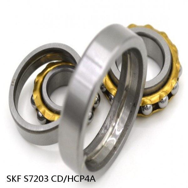 S7203 CD/HCP4A SKF High Speed Angular Contact Ball Bearings