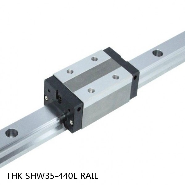 SHW35-440L RAIL THK Linear Bearing,Linear Motion Guides,Wide, Low Gravity Center Caged Ball LM Guide (SHW),Wide Rail (SHW)