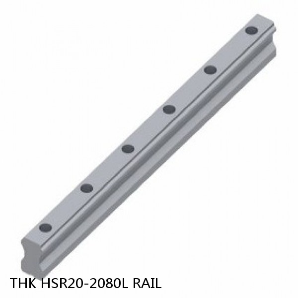 HSR20-2080L RAIL THK Linear Bearing,Linear Motion Guides,Global Standard LM Guide (HSR),Standard Rail (HSR)
