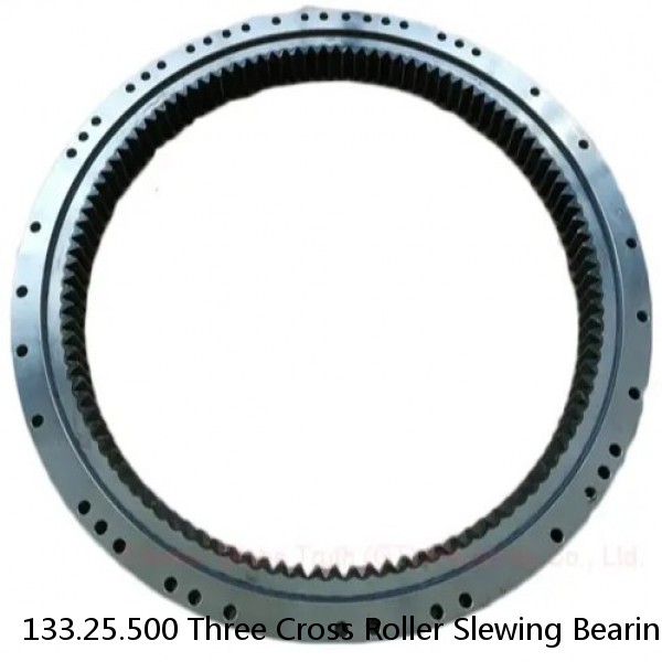 133.25.500 Three Cross Roller Slewing Bearing With Inner Gear