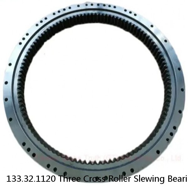 133.32.1120 Three Cross Roller Slewing Bearing With Inner Gear