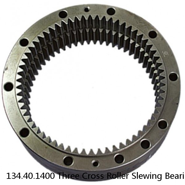 134.40.1400 Three Cross Roller Slewing Bearing With Inner Gear