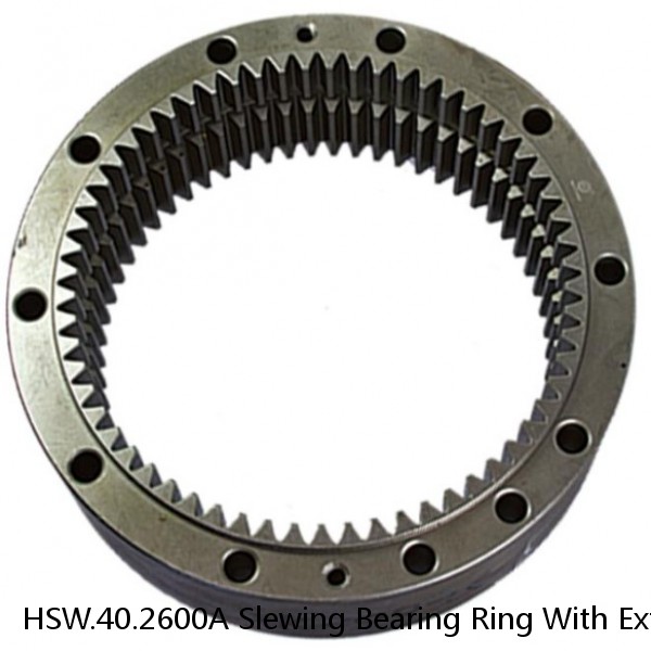 HSW.40.2600A Slewing Bearing Ring With External Gear