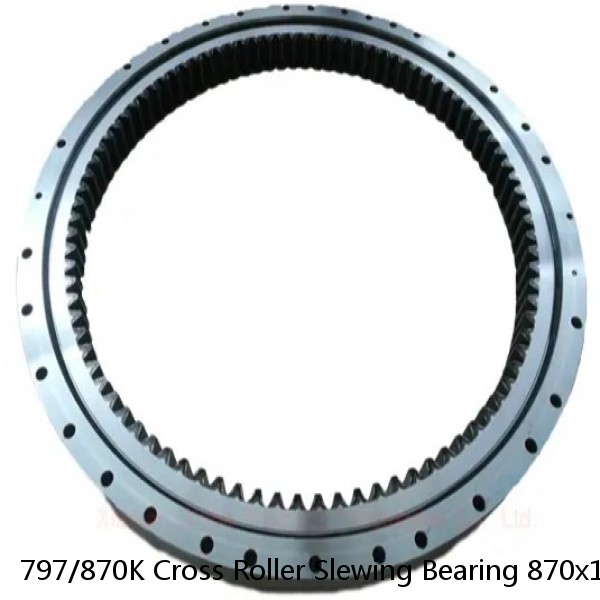 797/870K Cross Roller Slewing Bearing 870x1180x115mm