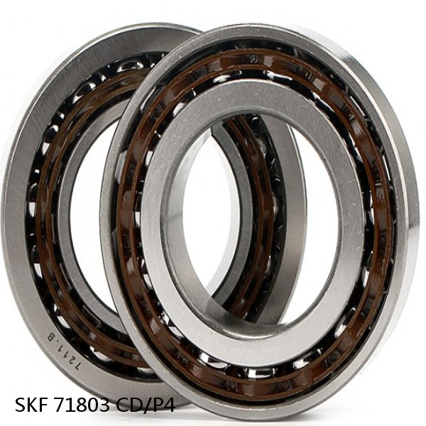 71803 CD/P4 SKF High Speed Angular Contact Ball Bearings