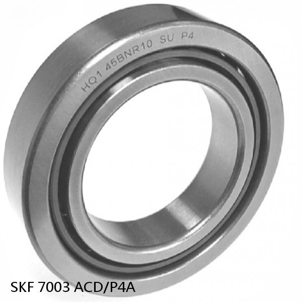 7003 ACD/P4A SKF High Speed Angular Contact Ball Bearings