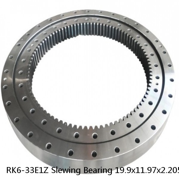 RK6-33E1Z Slewing Bearing 19.9x11.97x2.205 Inch Size